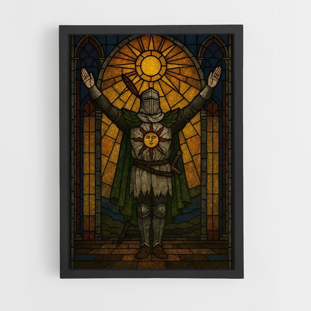 Poster Les Ombres de Lordran – affiche Dark souls (vue 2)